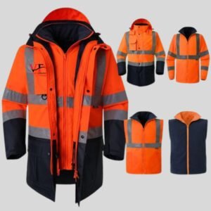 Hi-Vis 5-in-1 Winter Safety Parka System